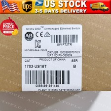 Sealed AB 1783-US16T Stratix 2000 Switch Unmanaged 16Port 1783US16T US Free Tax