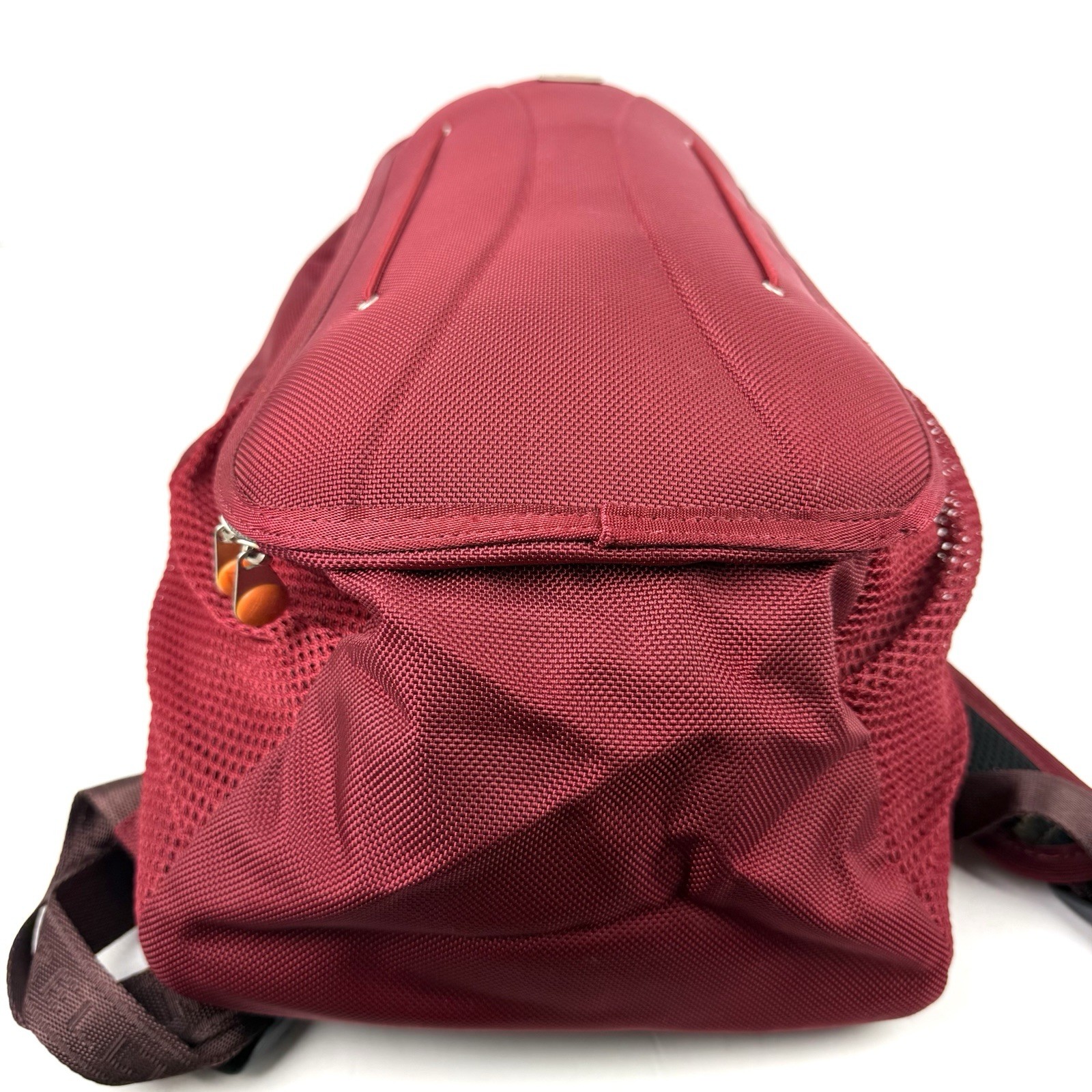Merrell Backpack Dark Red Canvas Hard Shell Hikin… - image 9