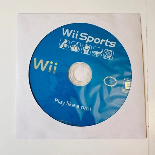 Wii Sports (Nintendo Wii, 2006) Disc Surface Is As New!