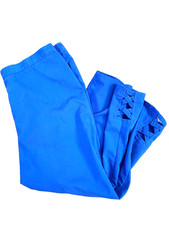 ALFRED DUNNER  Capri High Rise Pants Blue Size 18