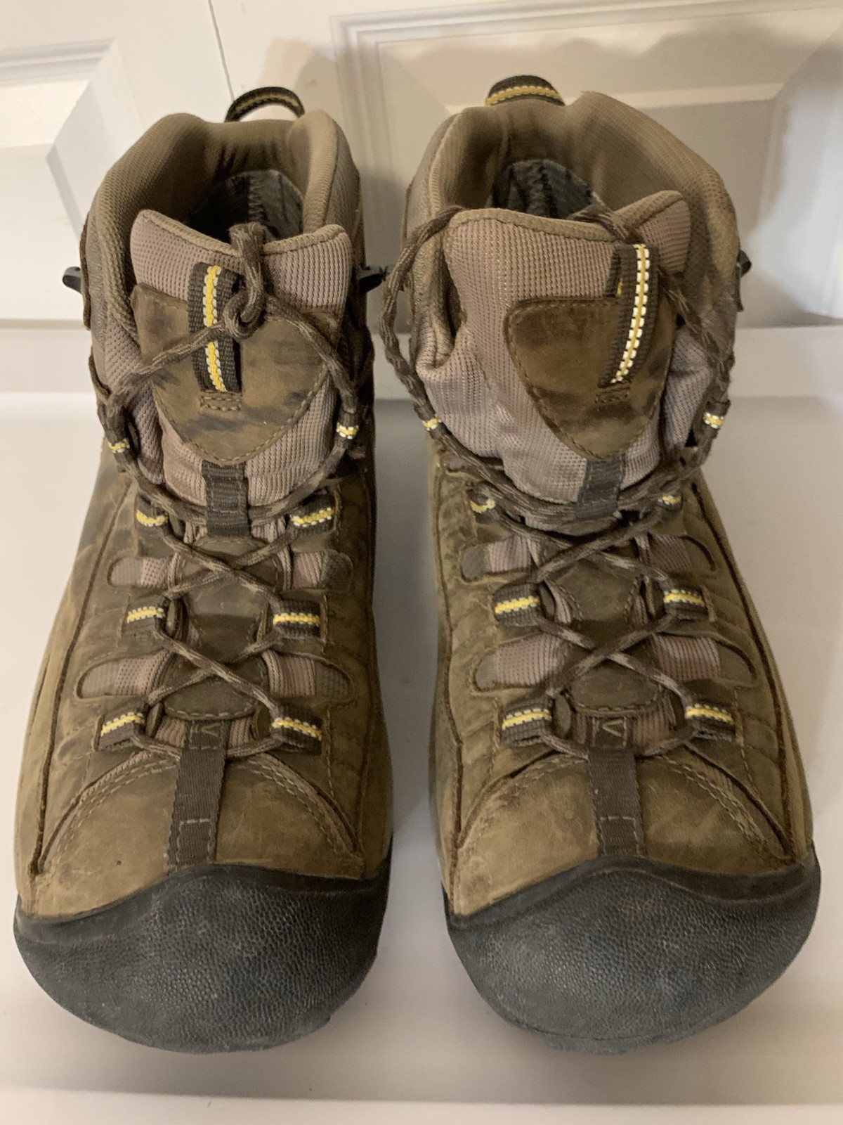 Stivali da lavoro KEEN da uomo taglia 13 1217 BOYE KeenDry impermeabili outdoor in pelle escursionismo