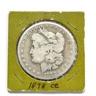 Key Date 1878-CC Morgan Silver Dollar AG/G