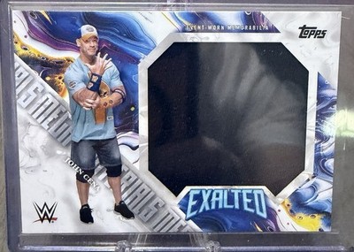 2025 Topps Exalted WWE John Cena Mega Materials Event Used Relic #MM-JC