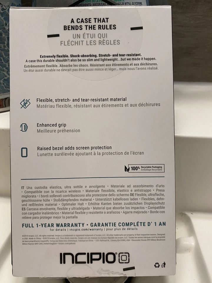 Incipio NGP Pure Case For iPhone 11 Pro 5.8" 2019 Blue.Condition “NEW”. - Image 2 of 3