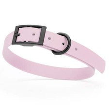 Dog Pet Waterproof Collar - W3/4" x L15"-18" - Pastel Purple