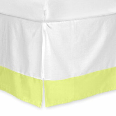 Carter's Solid Dust Ruffle, Smoke Grey