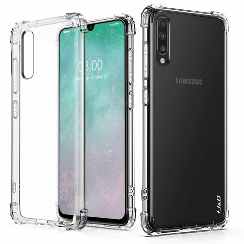 Case for Samsung Galaxy A50 A60 A70 Shockproof Silicone Protective Clear Cover - Picture 2 of 4