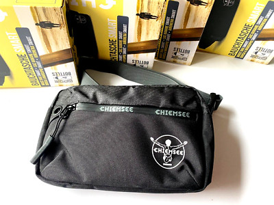 Chiemsee Gürteltasche Move Bauchtasche recycelt aus Flaschen schwarz black