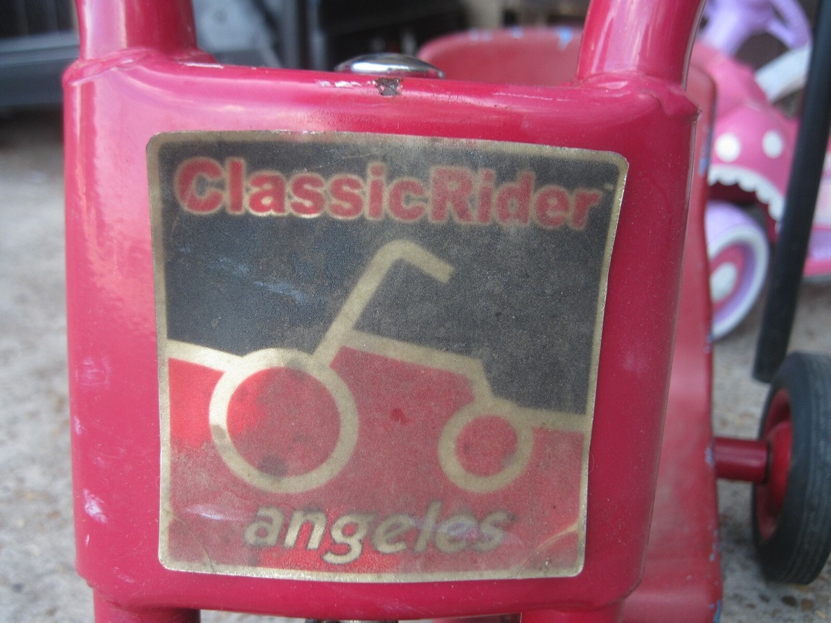 VINTAGE CLASSIC RIDER ANGELES TRICYCLE | eBay