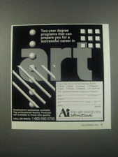1991 The Art Institutes International Ad - Two-year degree programs