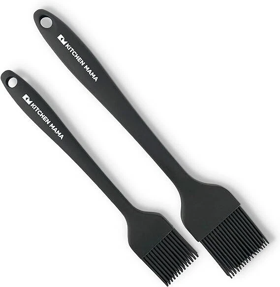 Mama Silicone Basting Pastry Brush: Set of 2 Heat Resistant Basting Brushes for
Opens in a new windo