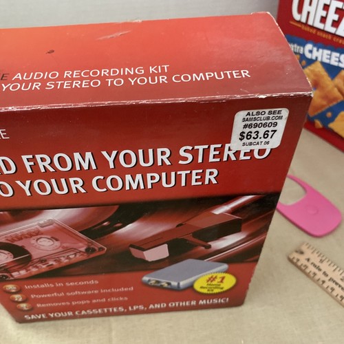Xitel Inport Deluxe Stereo To PC Audio Recording Kit Converter Cassette FX - Picture 3 of 12