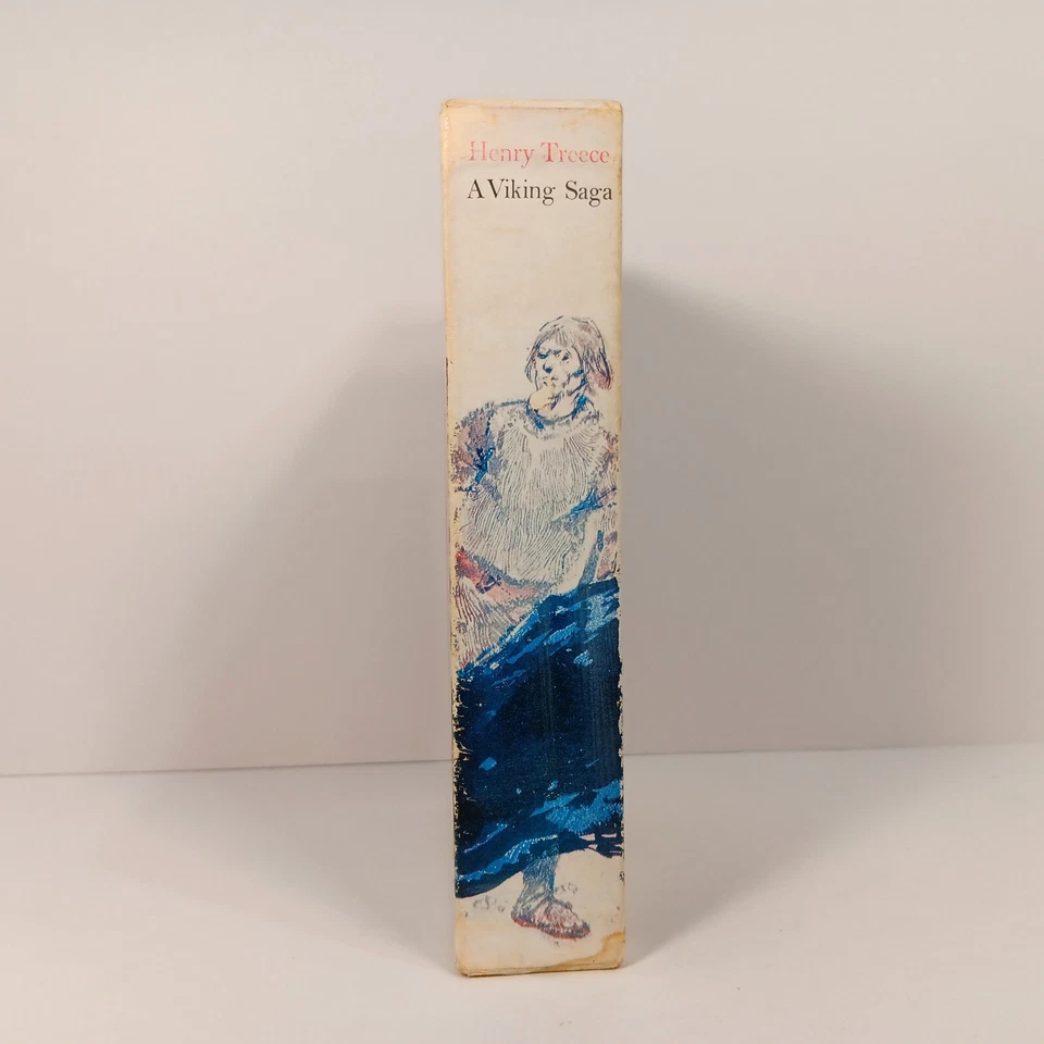 A Viking Saga Henry Treece 3 Vol Box Set 1967 - Viking's Dawn, Miklagard, Sunset Foto 4 de 4