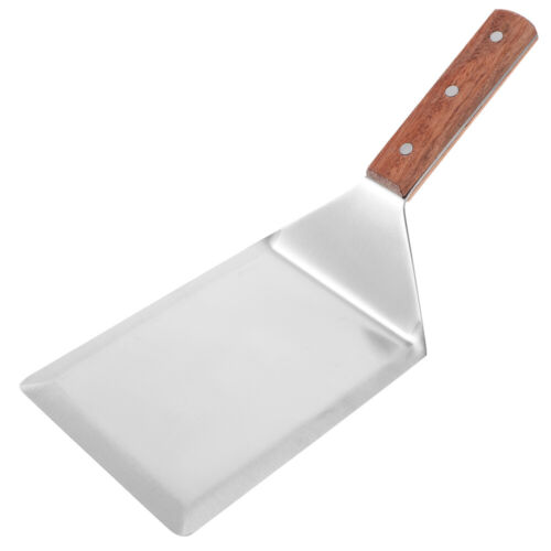 Stainless Steel Frying Spatula Camping Cookware Burger Shovel Reusable Pan