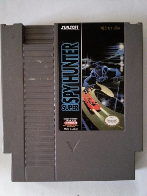 Spy Hunter  (Nintendo NES, 1987) TESTED