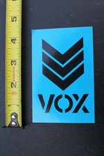 VOX Sunglasses Eyewear Black Blue Punk Rock MISC OPTICS Vintage Surfing STICKER