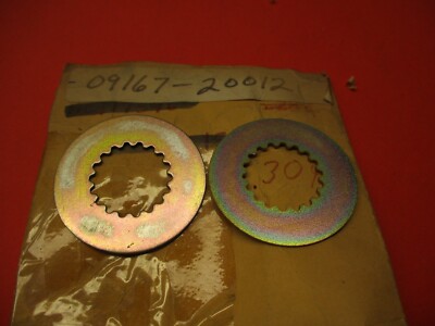 NOS OEM NEW ORIGINAL SUZUKI PE175 RM125 RM100 LOCK WASHER QTY2 09167-20012