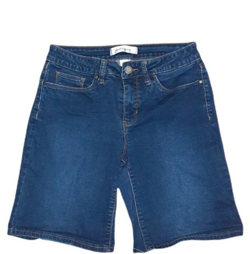 Croft \u0026 Barrow Womens Blue Denim Shorts 