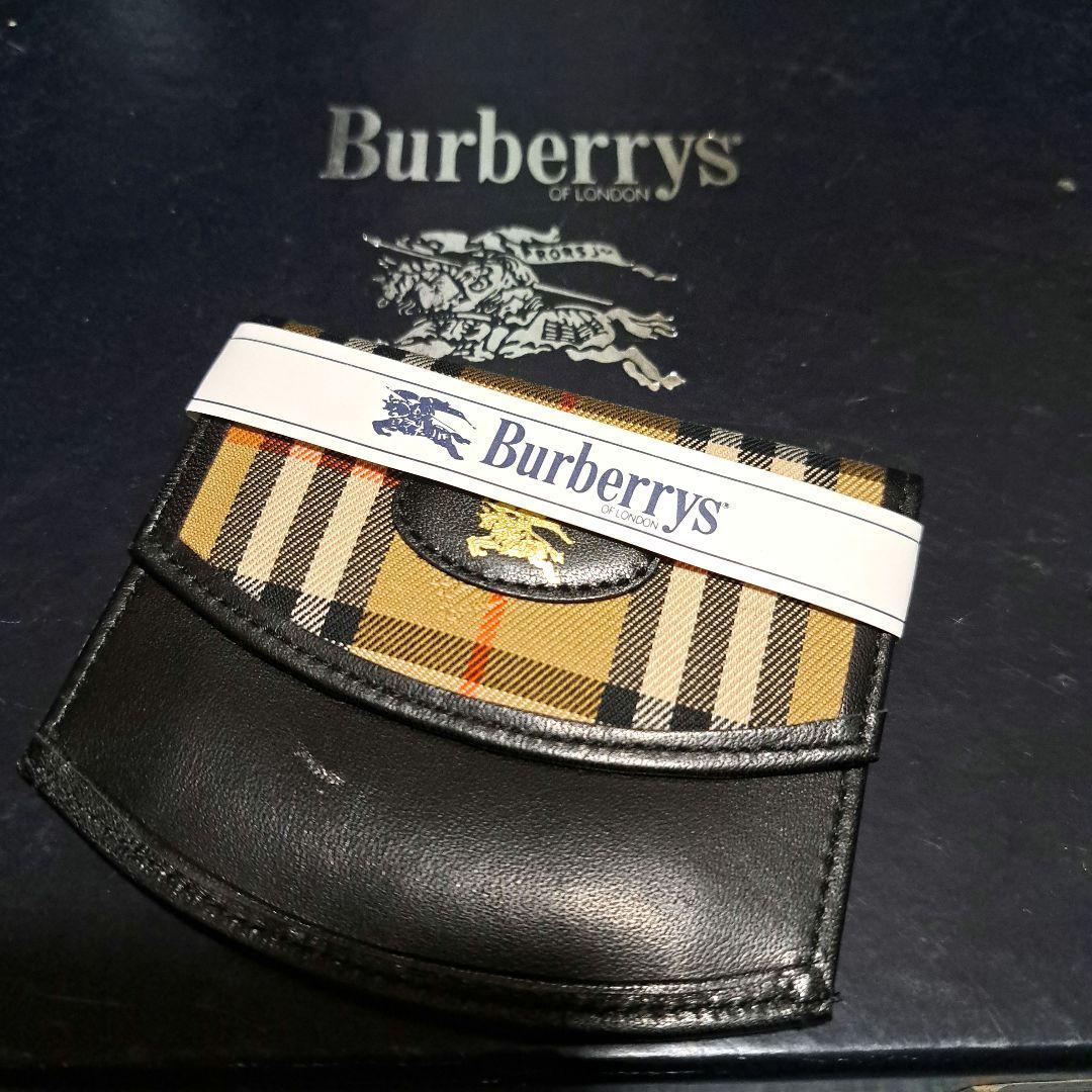 Burberry Coin Case Black Nova Check Men's From Japan i6979 Burberry Coin Case Black Nova Check Men's From Japan i6979