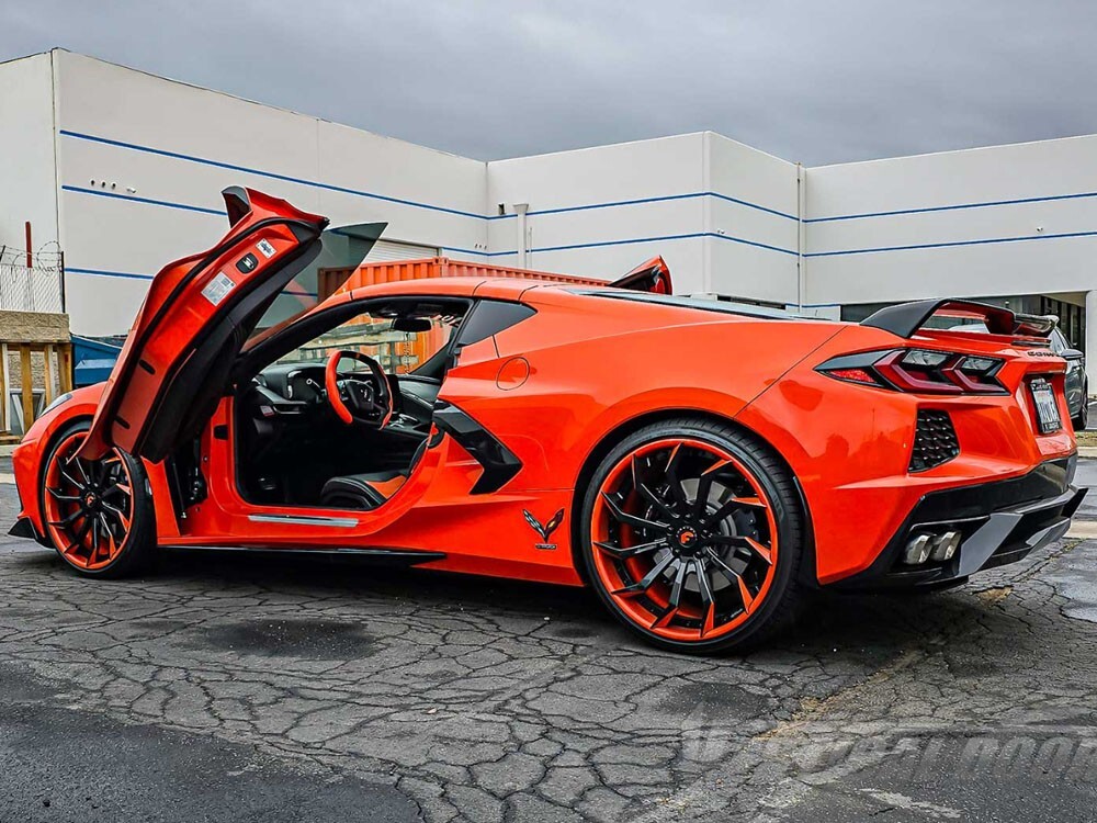 Vertical Doors VDCCHEVYCORZLRC820 McLaren Lambo Door Kit 2020-2025