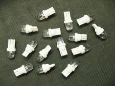 15 Bright White Leds Instrument Panel Dashboard Lights Bulbs Domes For Imports
