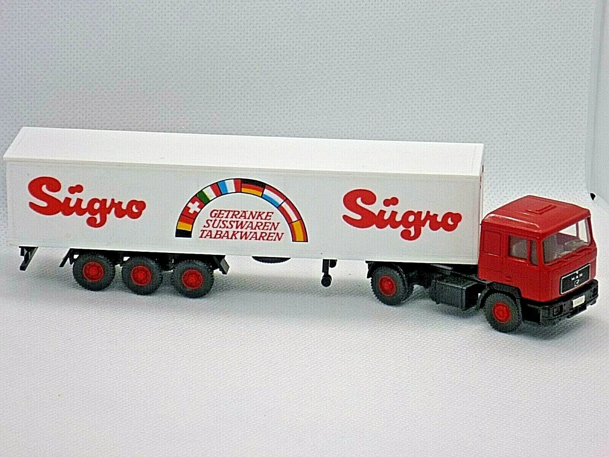 HERPA - MAN TGX GX 4X2 con rimorchio a 3 assi ZALTBOMMEL - 1/87