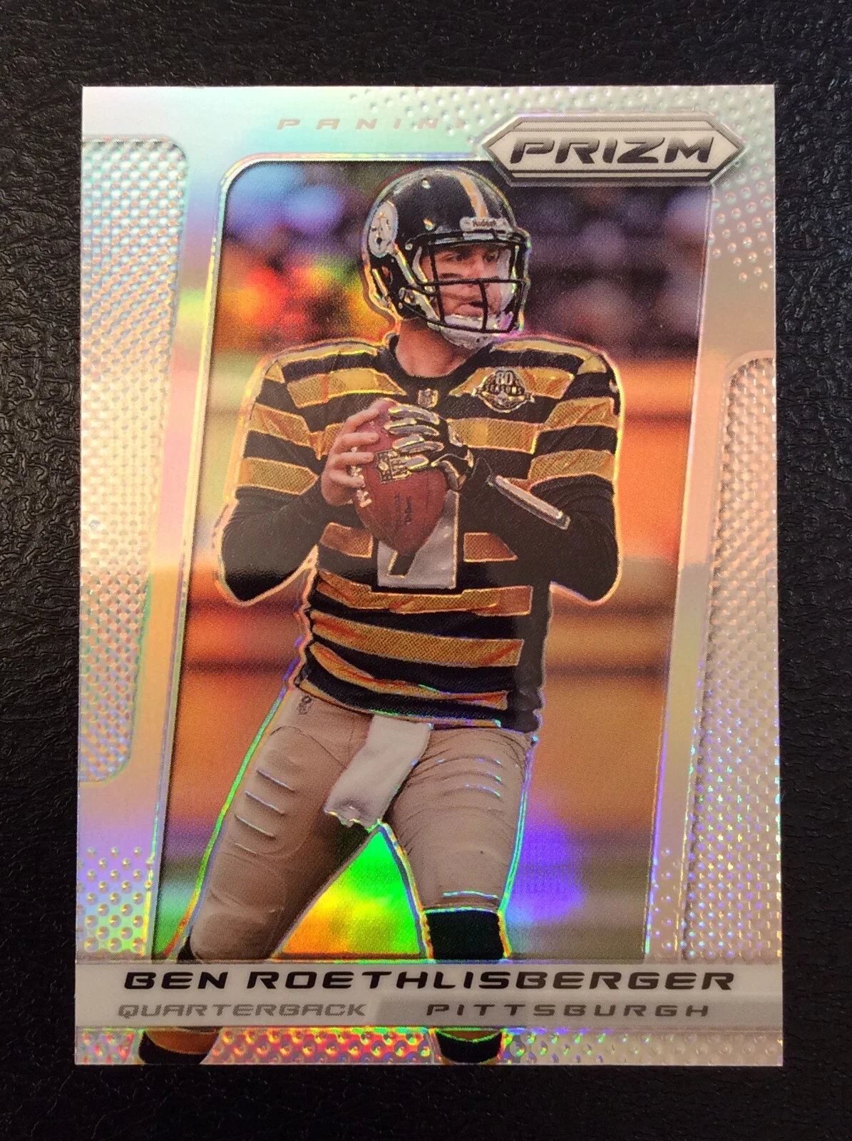 2013 PANINI PRIZM BEN ROETHLISBERGER SILVER PRIZM #19