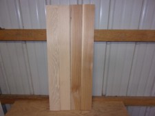 4 PC RUSTIC HICKORY LUMBER WOOD KILN DRIED BOARDS 32"X 3 3/8"X 11/16" LOT 318V