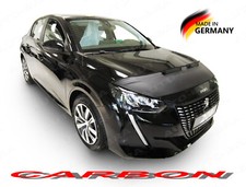 Carbon Optik BRA für Peugeot 208 Bj. ab 2019 Steinschlagschutz Haubenbra Tuning
