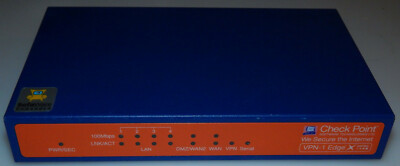 Check Point VPN-1 Edge VPN DMZ Firewall WAN LAN 4 Switch SofaWare SBX-166LHGE-2