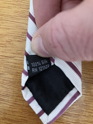 Calvin Klein 100% Silk Men's Neck Tie Made In China. Beautiful