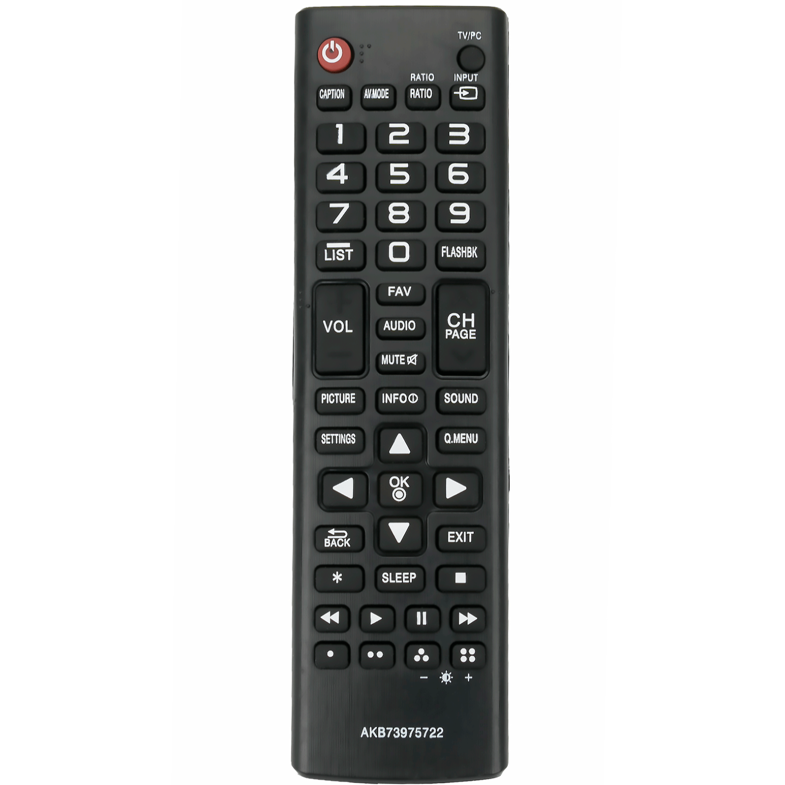 AKB73975722 Replace Remote Control for LG Smart TV 24LH4530?28LJ4540?29LB4510?
