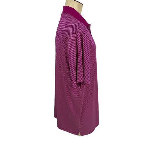 Camisa de Golf Slazenger Para Hombres 2XL Rosa Fucsia Rendimiento Polo Trabajo Oficina Atlética - Imagen 11 de 18