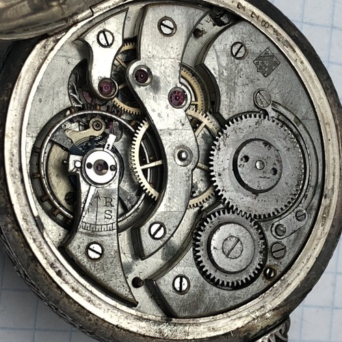 Pocket watch Henry Moser. Plot. In silver - Picture 22 of 24