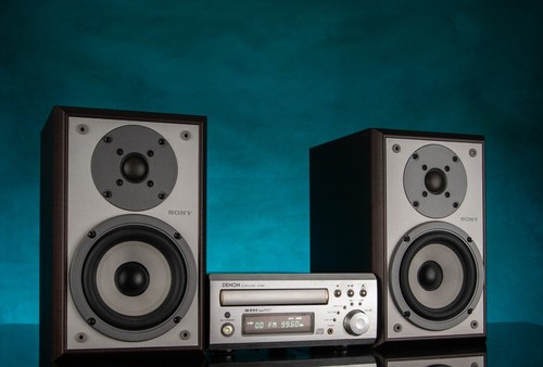 Denon UD-M30 CD Tuner Amplifier Receiver Hi Fi -Aux Input - Sony Speakers - Picture 3 of 7