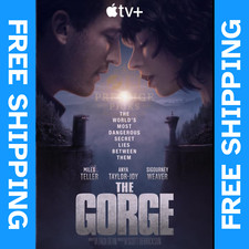 The Gorge 2025 Blu-Ray NEW Movie TV Film Adventure Full HD All Region 1080p