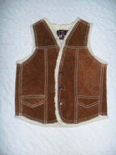 Boys Vintage leather Vest