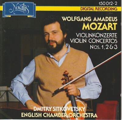 CD Mozart Violinkonzerte 1-3 , English Chamber Orchestra, Dmitry Sitkovetsky