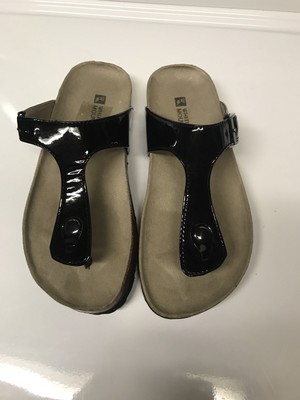 white mountain black sandals