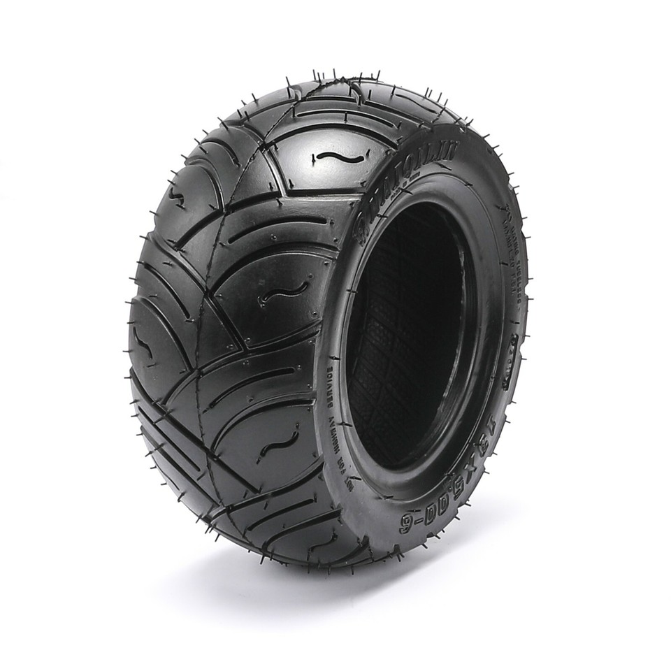 2x 6" Go Kart Tires 13x5.006 Tubeless Tire 13x56 for ATV Quad Wagon