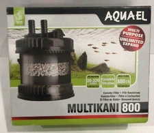 Aquael Multikani 800 Canister Filter For Aquarium 5-80 Gal, OPEN BOX (C2)