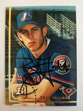 Brian Fullmer Montreal Expos 1994 Bowman #76 Autographed Baseball Card