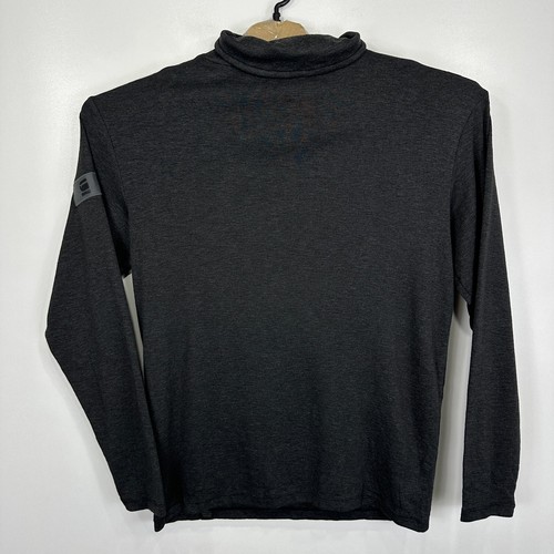 Jersey G-Star Para Hombres Grande Gris Pullover Suéter Sudadera Aero Rib Hebilla - Imagen 4 de 14