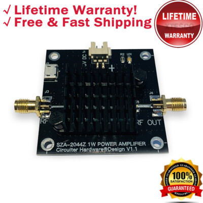 1W 2.4GHz Microwave Power Amplifier RF Power Amplifier Unidirectional 29dBm #TOP