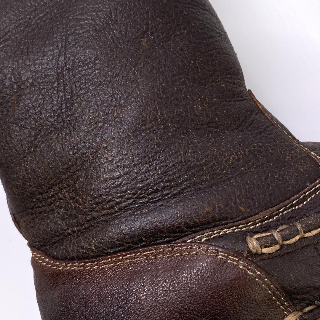 visvim GRIDWOOD MOC TOE-FOLK Boots Brown Leather US 9 Used visvim GRIDWOOD MOC TOE-FOLK Boots Brown Leather US 9 Used