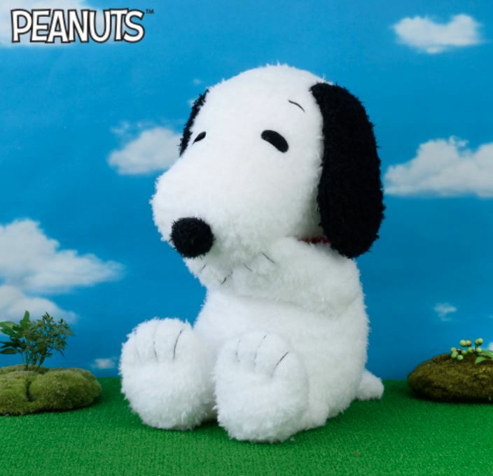 Peanuts SNOOPY Giga Jumbo Fufu Pose Stuffed Plush Toy 42cm