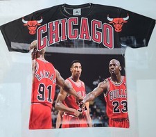 Camiseta sublimada Jordan 96 Bulls personalizada