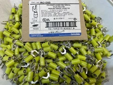 25-PCS Thomas & Betts (T&B) RC1253 Fork Terminal 10-12AWG Sta-Kon