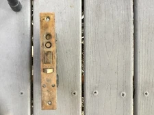 Russwin antique interior mortise door lock assembly 