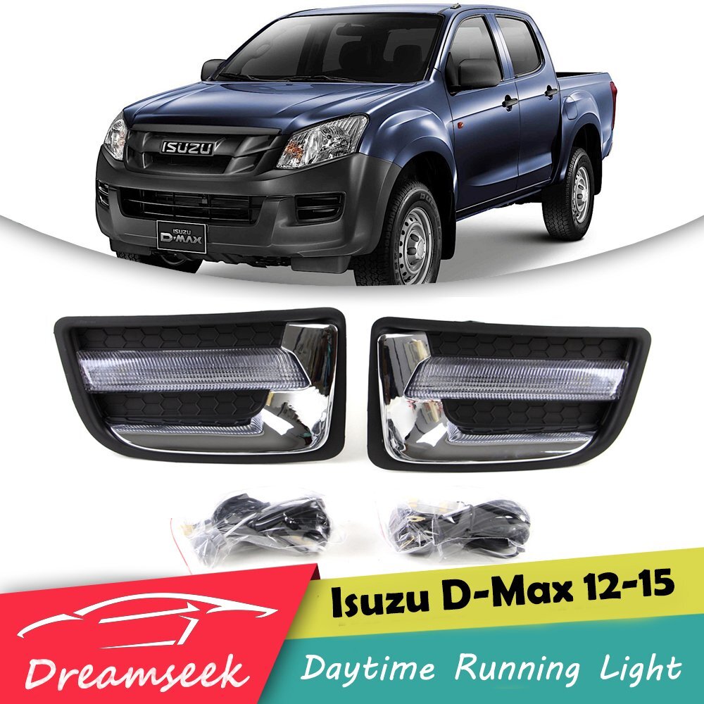 LED DRL for Isuzu D-Max RT50 2012 2013 2014 2015 Daytime Running